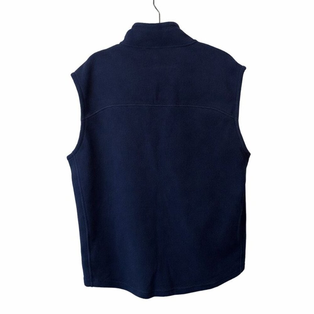 NWT Patagonia Men’s XXL Classic Synchilla Fleece Vest Navy Embroidered Logo - Picture 5 of 6